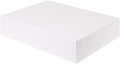 2 Coat White Gift Boxes, 19 x 14.25 x 4 Inches by Holiday Time
