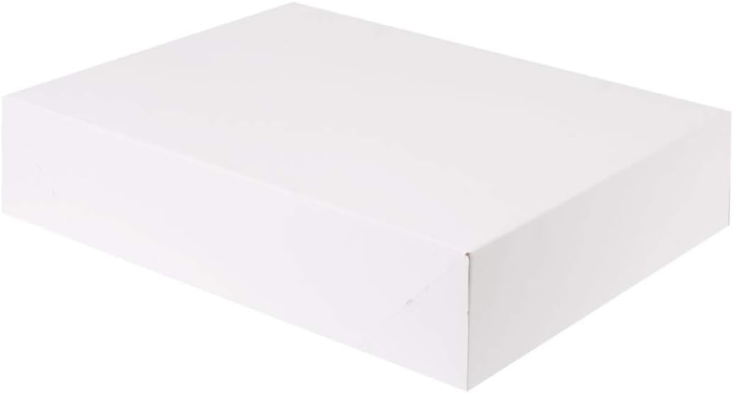 2 Coat White Gift Boxes, 19 x 14.25 x 4 Inches by Holiday Time