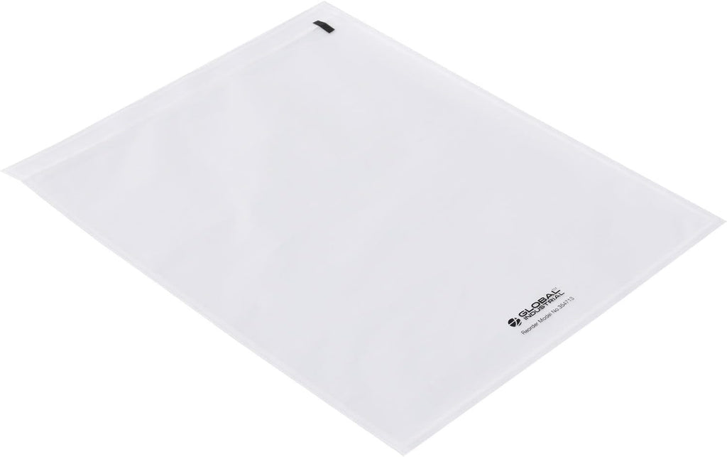 Side Opening Packing List Envelopes with Adhesive Backing, 2 Mil Thick, 12"L x 9-1/2"W, Clear, 500/Pack, Packing Slip