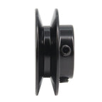 AK25 Single Groove Web Sheaves,2.5" OD 5/8" Bore V-Belt Sheave Cast Iron for V-Belt (5/8"Bore-2.5"OD, 1 Groove)