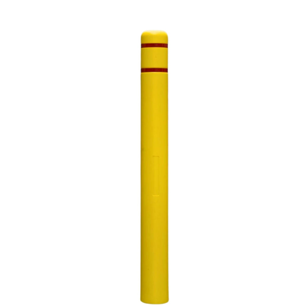 Durable Bollard Cover Heavy Duty Shell - Weather Resistant Anti-Collision - Universal Fit Parking Lot, Dock