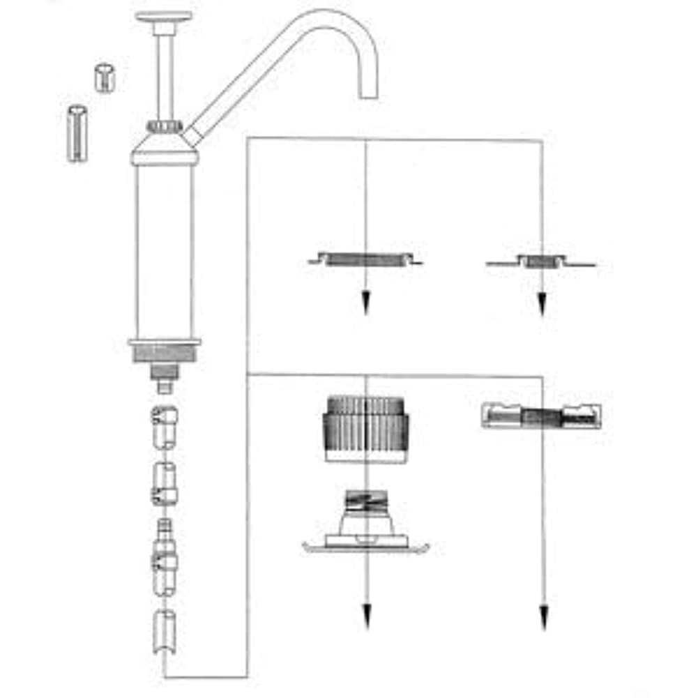 Zep Model 50 Polypropylene Fits-All Dispensing Piston Pump (1 Pump)