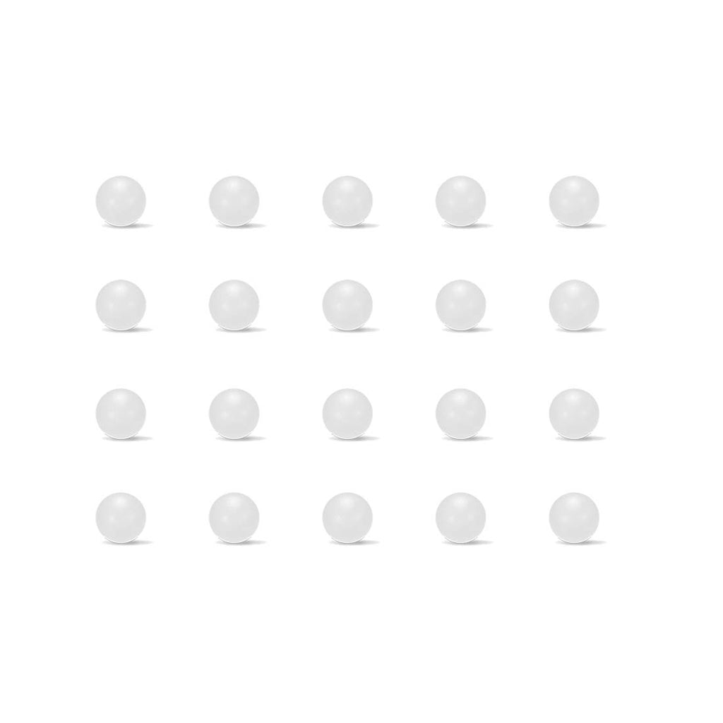 uxcell 7mm PP Solid Plastic Balls, Precision Bearing Ball 100pcs