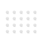 uxcell 7mm PP Solid Plastic Balls, Precision Bearing Ball 100pcs