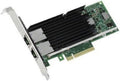 Network adapter - PCI Express 2.1 x8 low profile - 10 Gigabit LAN - 10GBase-T - 2 ports