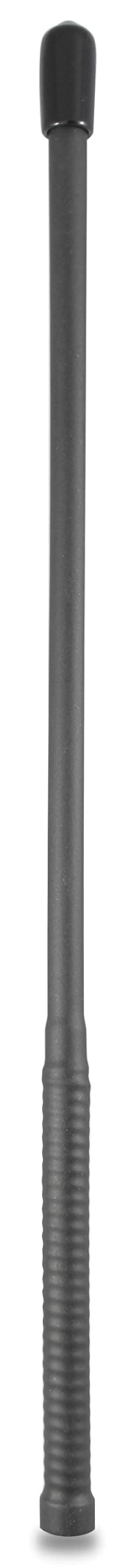 Smiley Antenna CO. 121 MHZ 5/8 Wave Slim Duck Flexible Rubber Coated Antenna- HAM Radio Two Way Radio Antenna (BENDIX