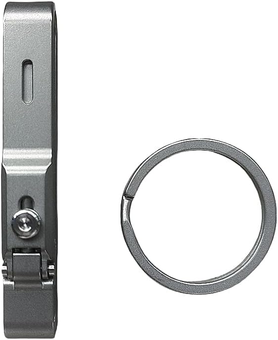 Mortise Lock Design Belt Key Clip For Key rings (Patented)