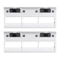 VEYFIY Vacuum Main Brush Cover Replacement Part Protective Shield Accessory for Ecovacs/for Deebot/for T20 / for T20e / for Omni Robot(2PACK)