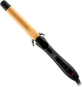 Texture Tourmaline Ceramic Curling Iron, Onyx Black, 1 inch