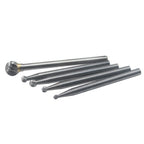 Luo ke 5 Pcs 1/8'' Shank Various Sizes Rotary Carbide Ball Burr (015-060)