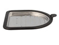 Silver Cup Holder With Black Frame compatible with DeLonghi Espesso Coffee Machine