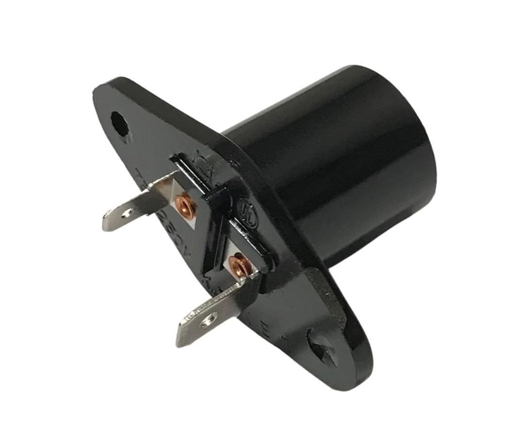 Microwave Light Bulb Socket Only Compatible with LG Model Numbers LMVM2075ST, LMV1831SW, LMV1645ST, LMV2051VMS, LMVM2075SB