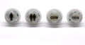 4 Pcs/Lot 24mm Arcade LED Push Buttons Illuminated Player 1P 2P Coin Lit with Microswitch for Arcade Machine Games