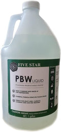Five Star - PBW - Liquid - 1 Gallon (128 OZ) - Food-Grade Environmentally-User Friendly Cleaner