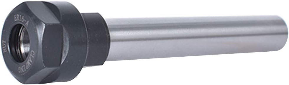 findmall C5/8 ER16 4" Extension Straight Shank Tool Holder Collet Chuck