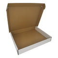 13x11x2'' Small Shipping Boxes, 25 Pack White, Corrugated Cardboard Mailers for Small Business (M13112-25-W)