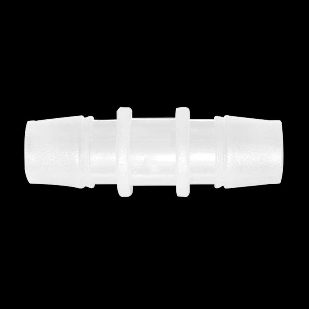 Plastic Hose Barb Fitting 5/8" x 5/8" Pipe Connectors(Pack of 5)