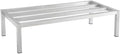 Commercial NSF Aluminum Dunnage Rack - 2,500 lb. Weight Capacity - 48"x20"x12" (28W-138)