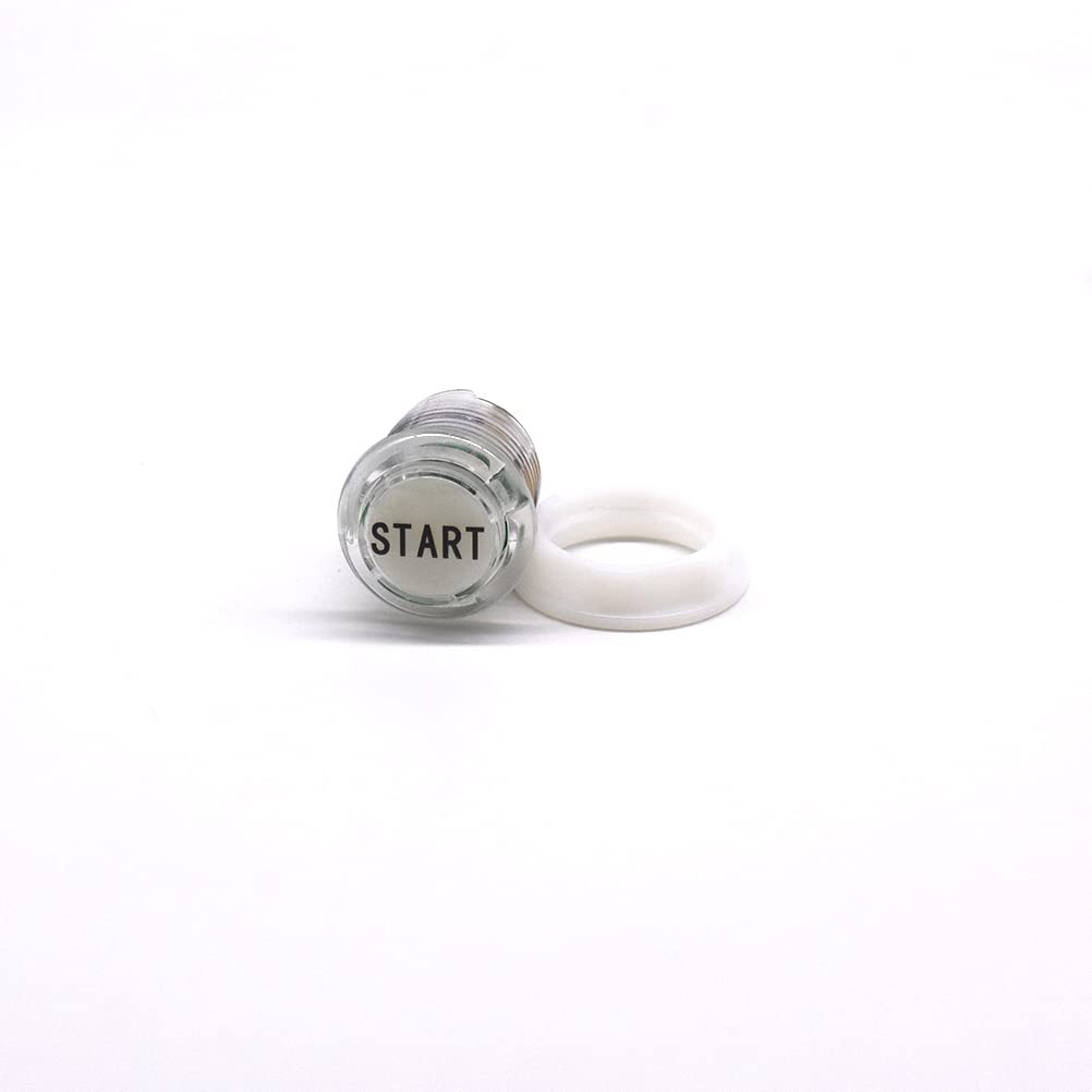 4 Pcs/Lot 24mm Arcade LED Push Buttons Illuminated Start Select Coin Exit Lit with Microswitch for Arcade Machine