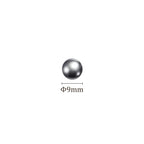 Kozelo 50pcs Precision Balls - [9mm] 304 Stainless Steel for Bearings Use, Solid