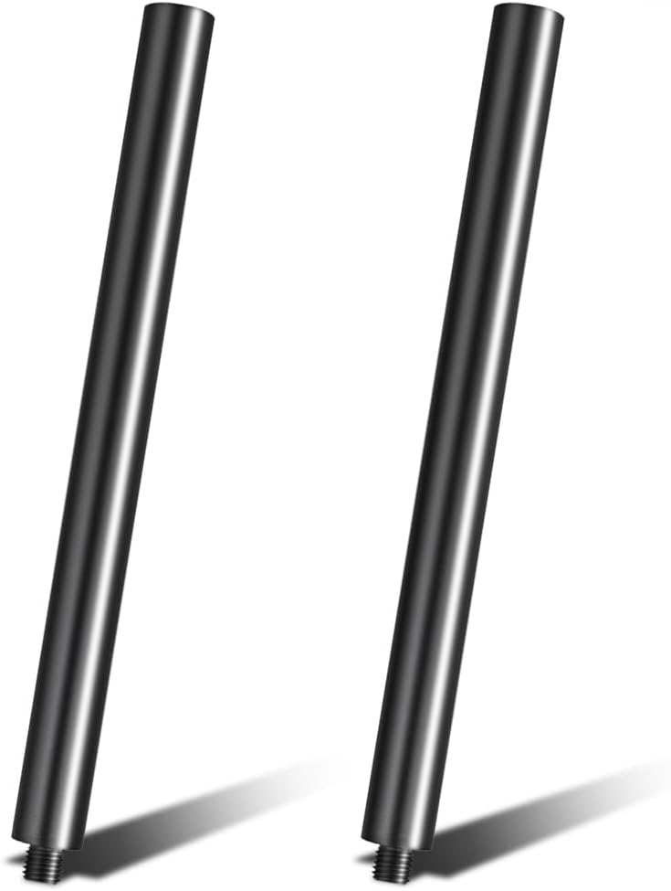 Subwoofer Speaker Pole Extension Pole, 17 Inch M20 Threaded and 35mm Speaker Stand Load Capacity 66LBS
