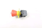 ALLEN BRADLEY 800F-X10 800F-X01 EMERGENCY STOP TWIST PUSHBUTTON SER A D564521
