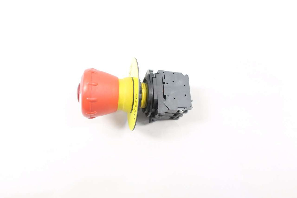 ALLEN BRADLEY 800F-X10 800F-X01 EMERGENCY STOP TWIST PUSHBUTTON SER A D564521