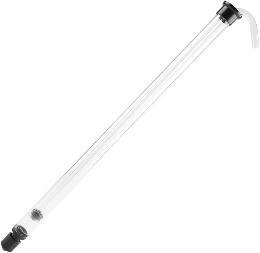 35cm Mini Auto Siphon Racking Cane for Beer & Wine - Plastic Siphon with Tubing, Sediment-Freely Transfer, Leak-Proof