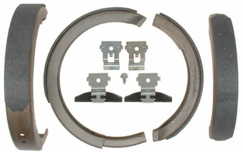 ACDelco Advantage 14781B (19287950) Bonded Rear Parking Brake Shoe with Hardware