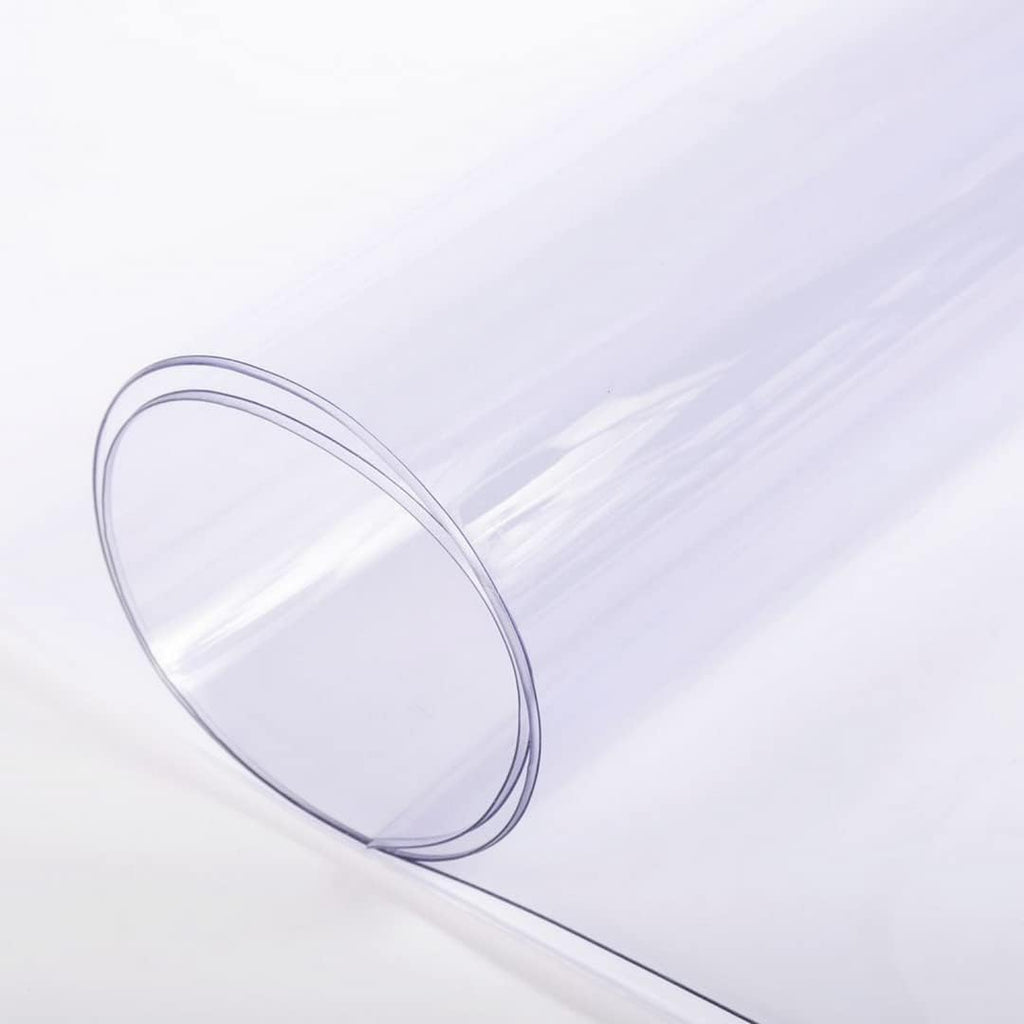 Clear Vinyl Sheeting - 15 Mil - (4'6" x 3.5') - Vinyl Plastic Sheeting