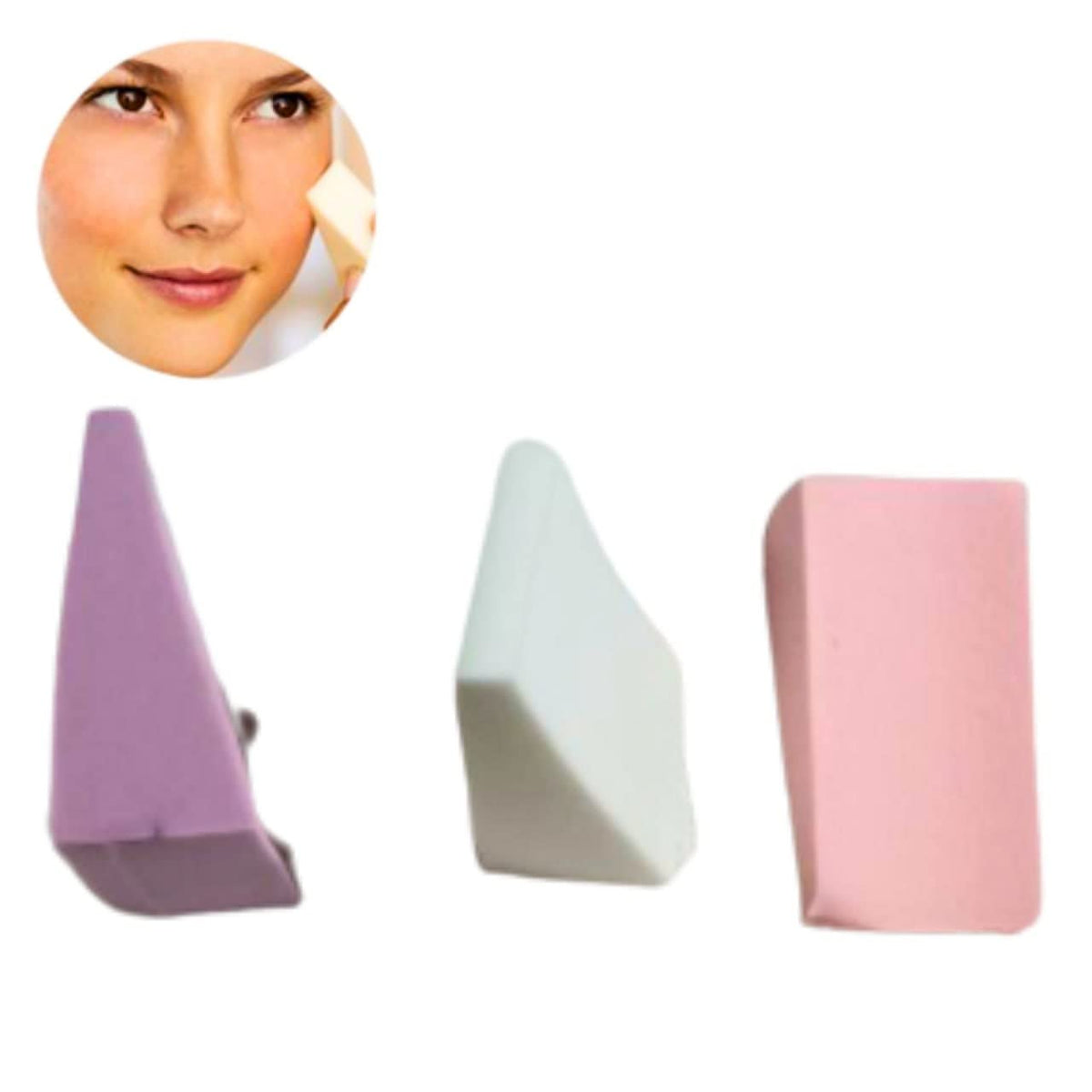 Cosmetic wedges 16 count, 16 Count