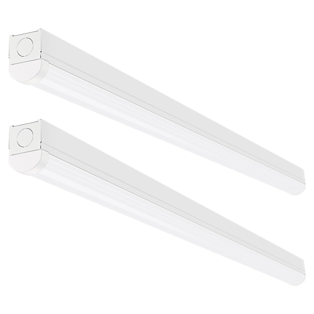 40W 3CCT LED Linear Strip Light 4FT, 2 Pack