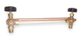 Apollo 3/4" Pipe Size Water Gauge, Max. Pressure 200 psig at 400°F, Plastic Composition Wheel, Includes: Ne