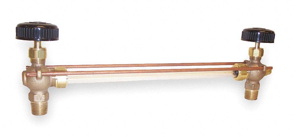 Apollo 3/4" Pipe Size Water Gauge, Max. Pressure 200 psig at 400°F, Plastic Composition Wheel, Includes: Ne