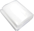 Plastic Sheeting, 4 Mil Thick Clear Polyethylene Film, Waterproof Multipurpose Tarp, Cuttable Plastic Cover for
