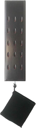 Dart Caddy, Wall Mount Wood Dart Holder/Stand, Holds 15 Steel/Soft Tip Darts, Solid Wooden Rack with Accessory