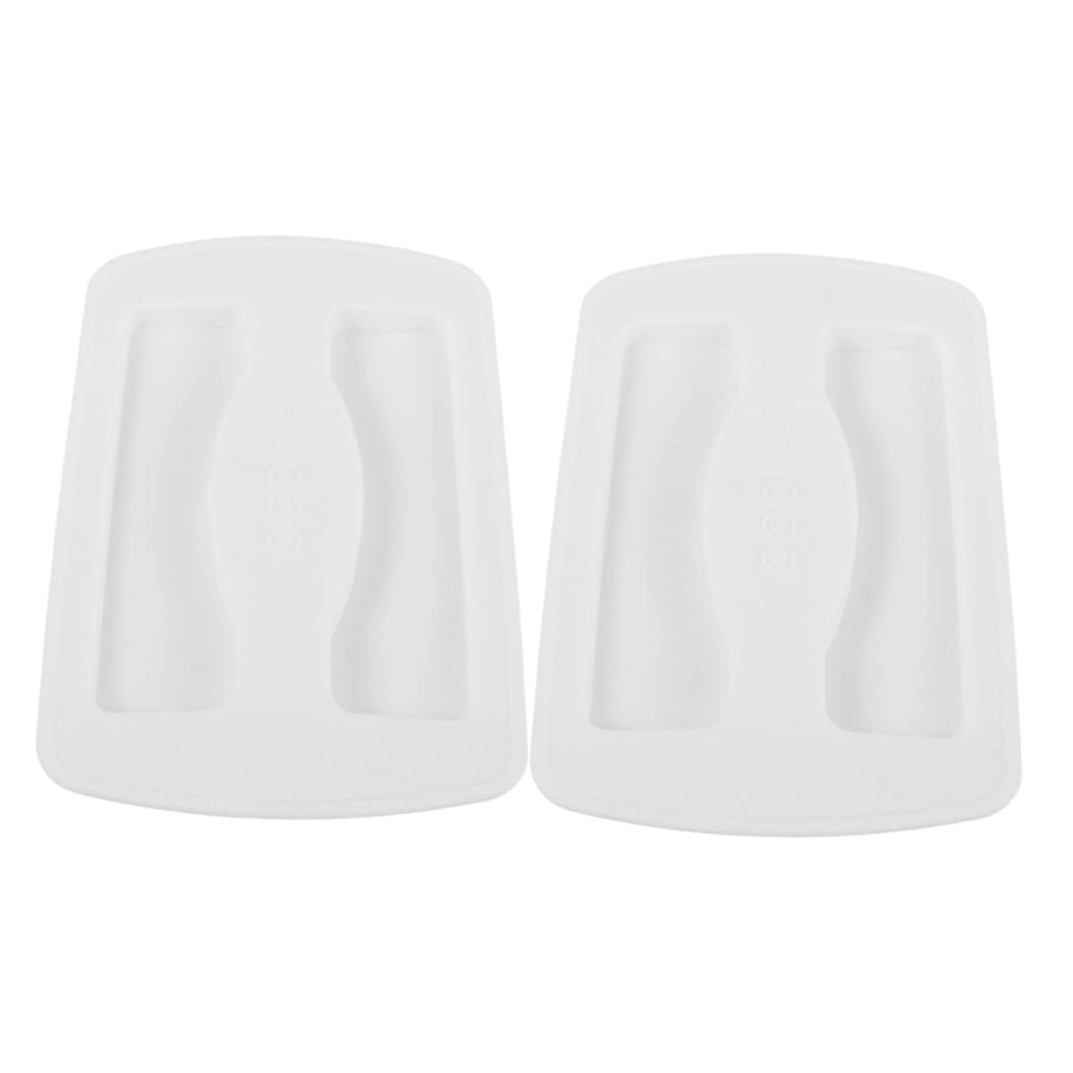 Silicone Toaster Lid Set White Cover for Sandwich Machines
