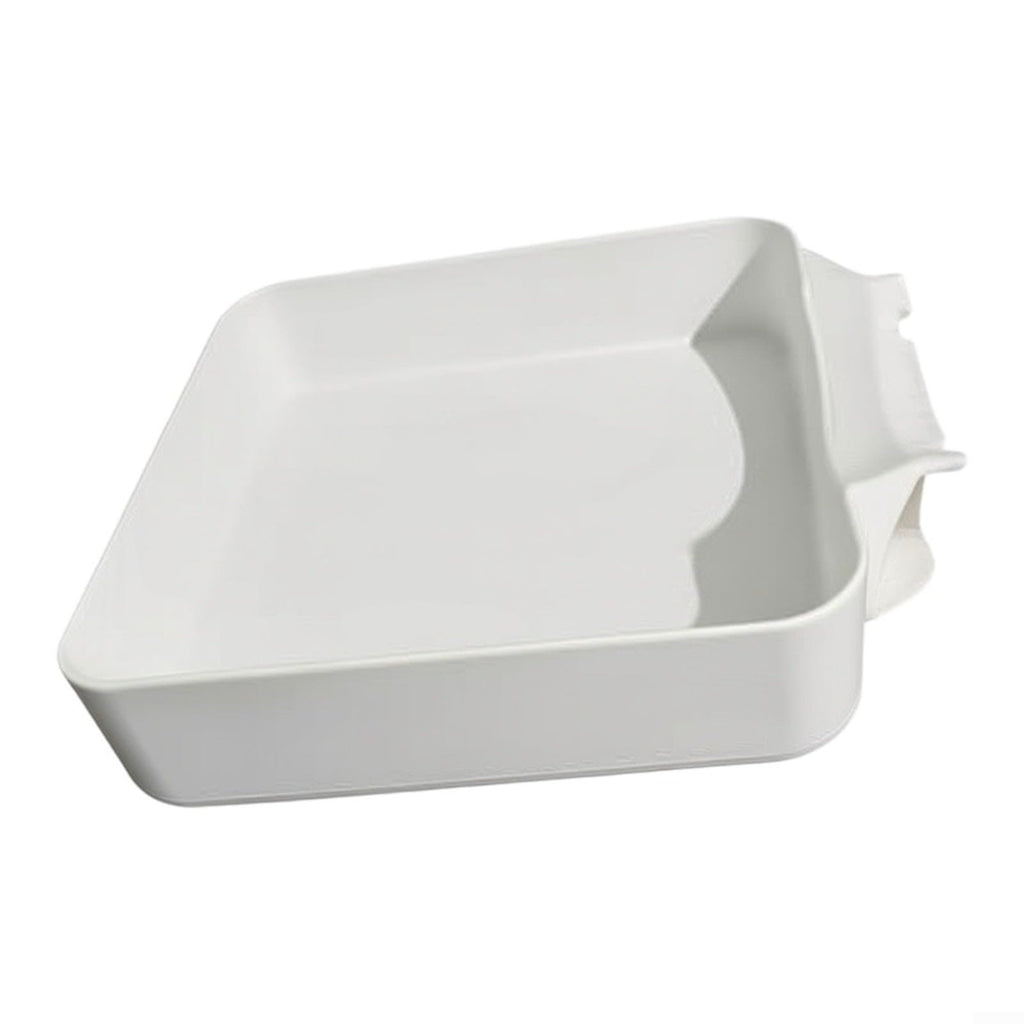 Washing Machine Drain Pan Drip Tray With Guide Nut For Laundry Room White