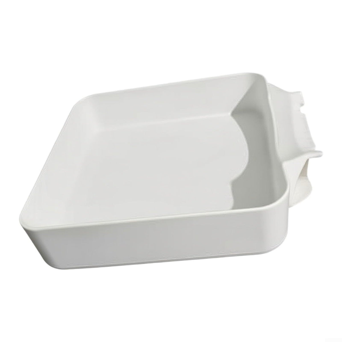 Washing Machine Drain Pan Drip Tray With Guide Nut For Laundry Room White