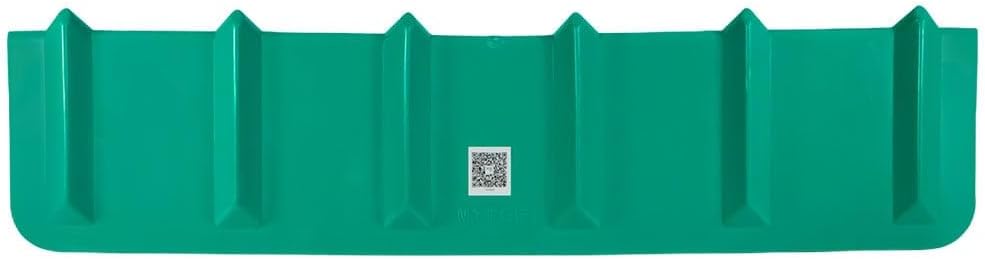 8"x8"x36" Green Flatbed Corner Protector - V Shaped Edge Guard for Tie-Down Winch & Ratchet Straps - Plastic Corner