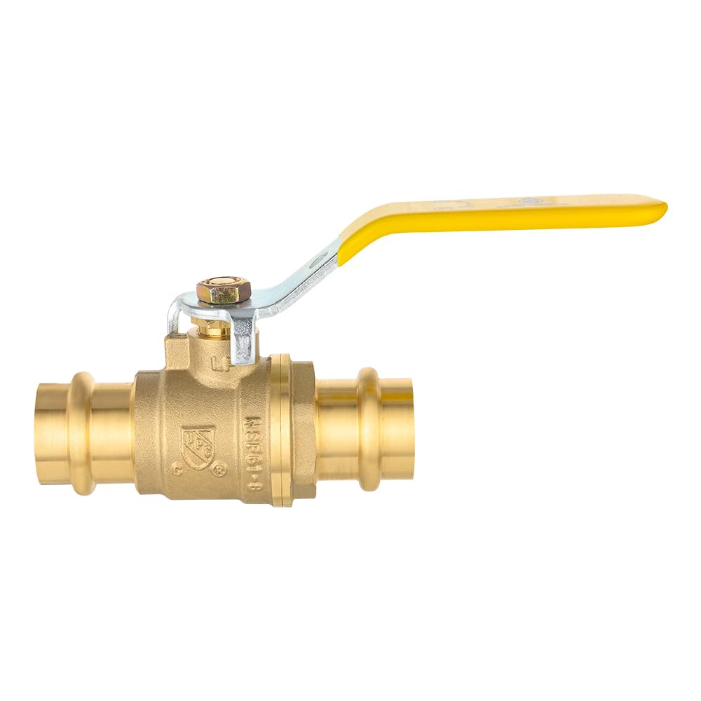 2Pcs EFIELD 3/4" Copper Press Ball Valve with EPDM O-ring(VALVE243-2)