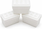 1/10 Scale RC Crawler Accessory - White Foam Styrofoam Cooler for Drinks 3-Pack