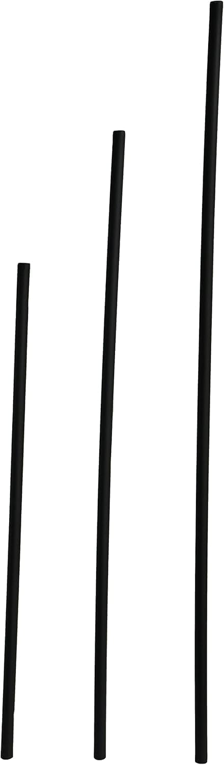 2-Pack Premium Foam Padded Training Bo Staff with Black Carry Bag Case
