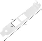 SING F LTD 2pcs Dual-Port Full Height Bracket 12CM with Screws Compatible with Intel X540-T2 Network Card Mounting Accessory Network Card Bracket