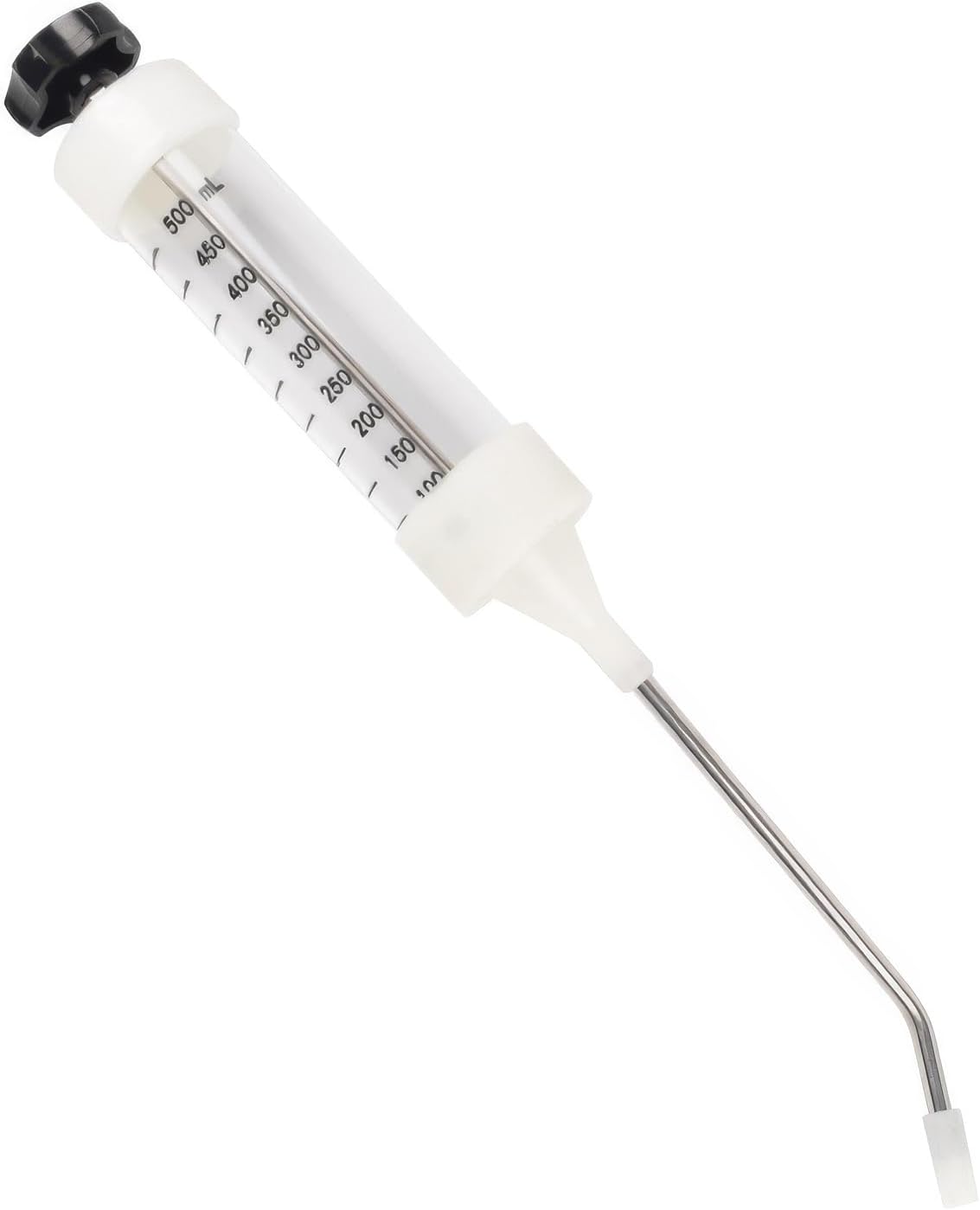 Veterinary Feeding Gun, 500ml Large Capacity Livestock Medicine Dispenser, 13.6-inch Metal Drench Gun