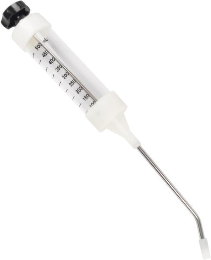Veterinary Feeding Gun, 500ml Large Capacity Livestock Medicine Dispenser, 13.6-inch Metal Drench Gun