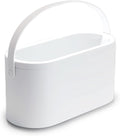 Portable Travel Makeup Organizer Box with LED Lighted Mirror