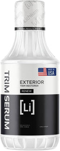 Trim Serum- Plastic Restorer for Cars- Restores Even the Most Damaged Plastic, Rubber, and Vinyl - Black Trim