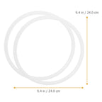 Pressure Cooker Sealing Ring 2 Pack Silicone Replacement