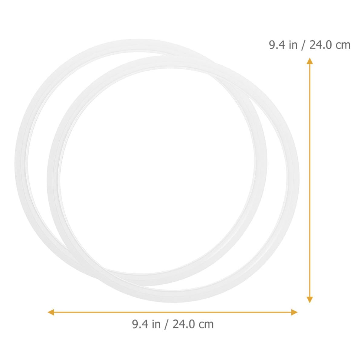 Pressure Cooker Sealing Ring 2 Pack Silicone Replacement